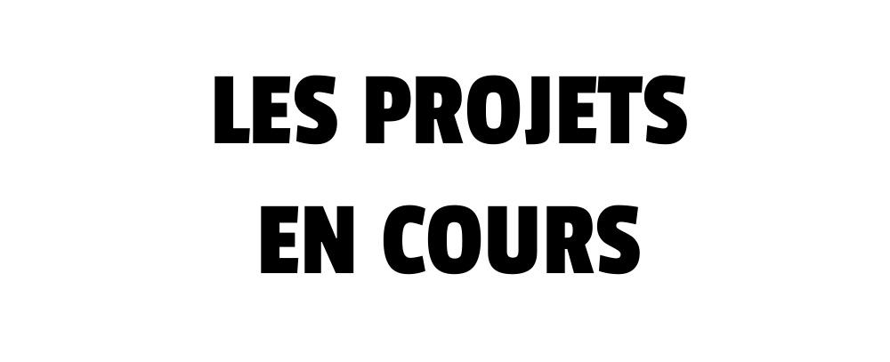 Les projets en cours
